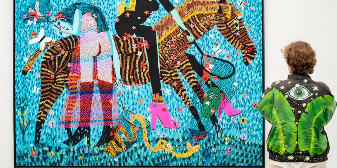 peinture coloré cheval