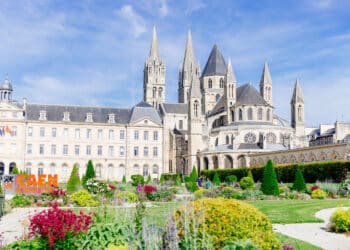 Abbaye Caen jardins