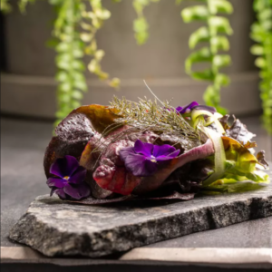 repas élaboré gastronomique