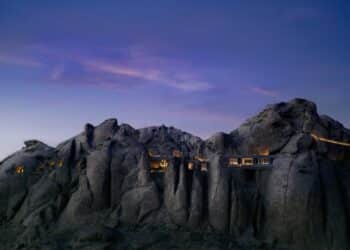 désert montagnes nuit