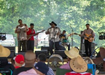 concert groupe musique scène accordéon