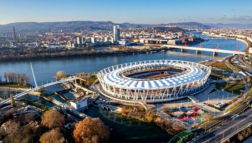 hongrie stade fleuve