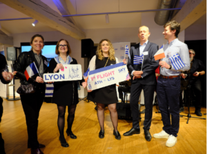 hommes femmes remises de prix