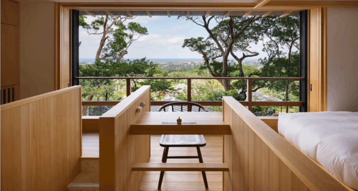 Une retraite luxueuse nichée dans la nature