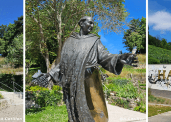 statues moine