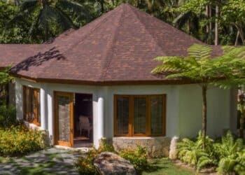 bungalows luxes extérieurs jardins