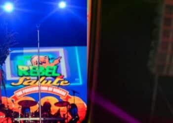 chanteur concert scène