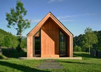 CHALET BOIS JARDIN