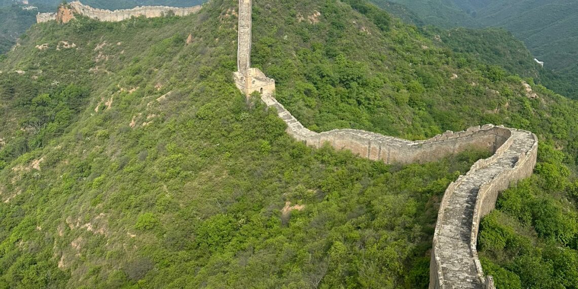 Trail sur la Muraille de Chine