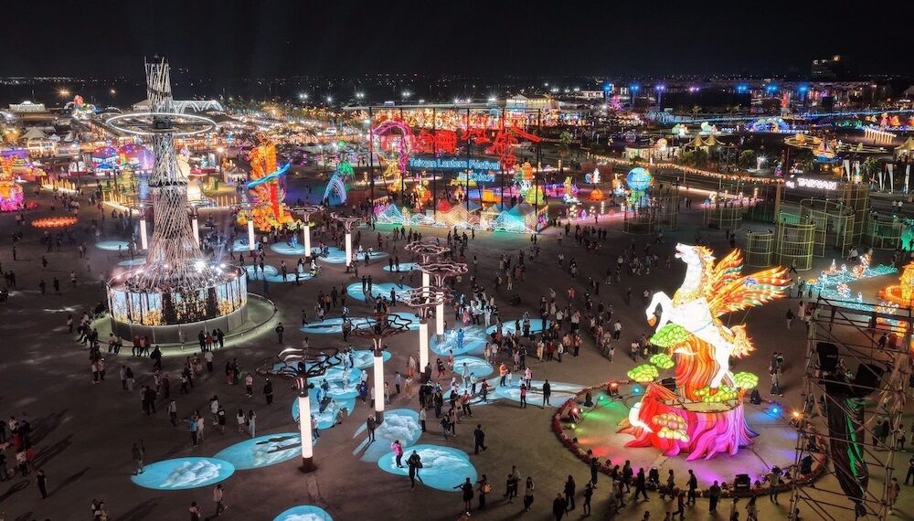 Cette année la ville de Chioya a accueilli la grande Fêtre des Lanternes ©OT Ra¨wan