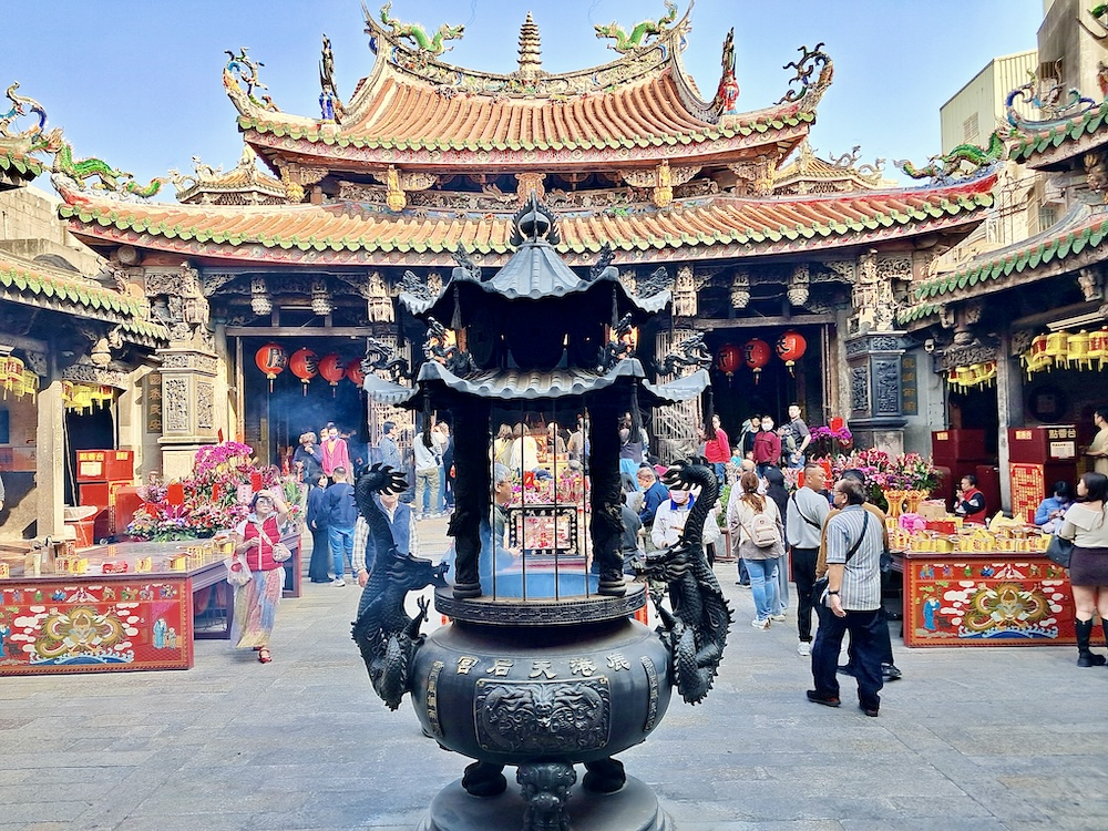 Le temple de Mazu, déesse de la mer, à Lukang