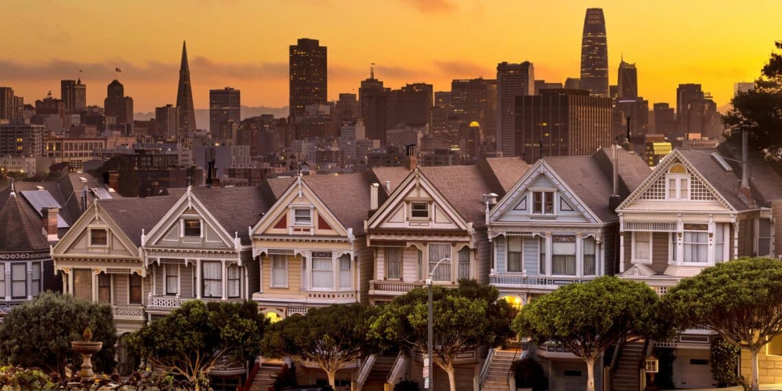 maisons typiques San Francisco