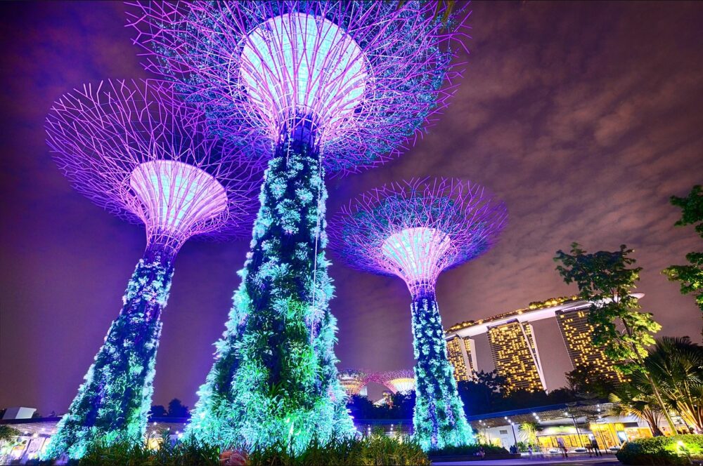 Jardins de la baie, Singapour