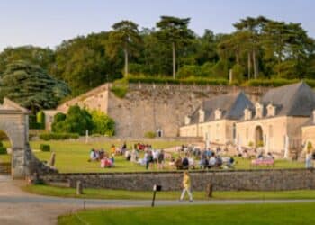 château parc touristes