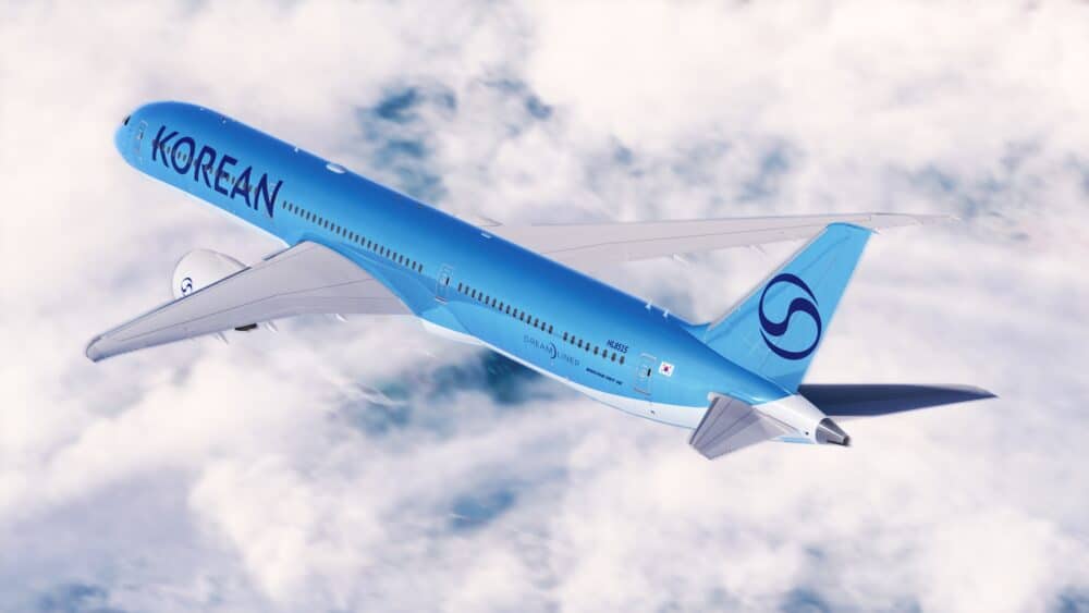 KOREAN AIR AVION