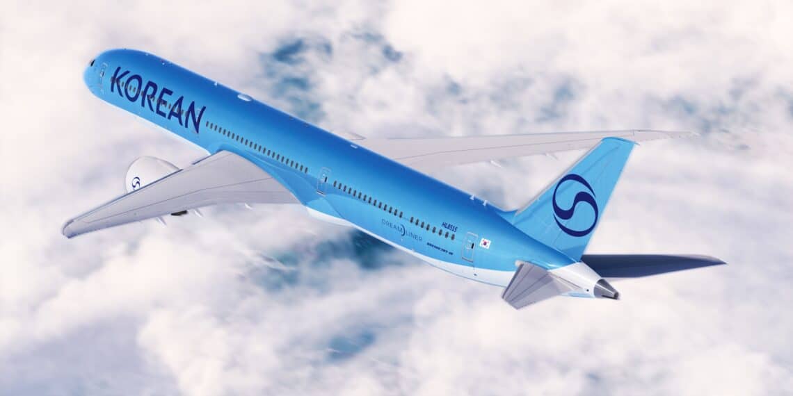 KOREAN AIR AVION