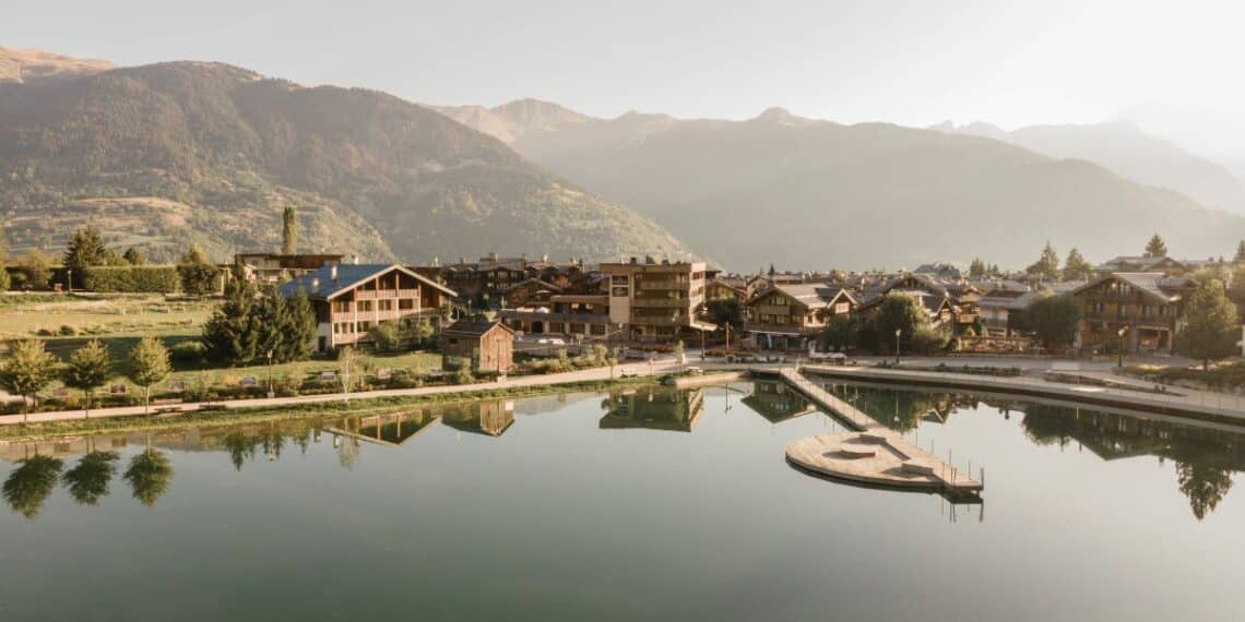 hôtel chalets lac montagnes