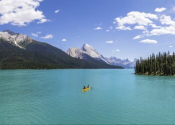 lac montagne canoë kayak