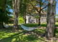 manoir jardin hamacs