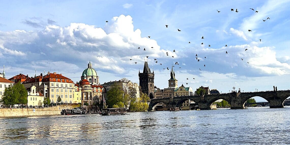 fleuve pont ville