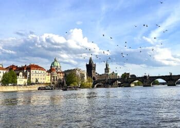 fleuve pont ville