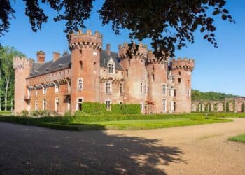 château rose donjons jardins