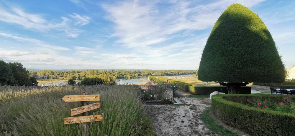 vue jardin Loire