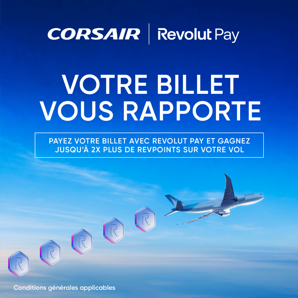 Corsair enrichit son parcours d'achat en ligne en proposant désormais Revolut Pay comme solution de paiement sur son site.